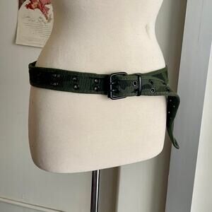 Camo y2k rivet belt 50